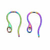 304 Stainless Steel Earring Hooks STAS-N098-007-2