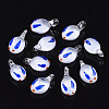 Handmade Lampwork Pendants LAMP-N021-002A-1