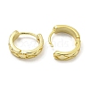 Brass Hoop Earrings EJEW-L211-010A-G-2