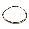 Adjustable Nylon Thread Multi-strand Bracelet Making AJEW-JB00916-06-1