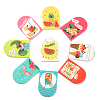 18Pcs 9 Style Summer Theme Opaque Acrylic Pendants SACR-CJ0001-16-5