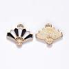 Chinese Style Alloy Enamel Pendants ENAM-N054-026C-2