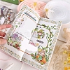 Flower & Plant Transparent PET Decorative Tapes PW-WG07A2F-01-5