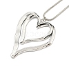 Alloy Pendant Necklaces NJEW-K261-08B-PAS-2