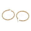 PVD Vacuum Plating 201 Stainless Steel Hoop Earrings EJEW-I309-62D-G-2