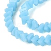 Opaque Glass Beads Strands GLAA-N019-3mm-17-4