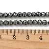 Non-magnetic Synthetic Hematite Beads Strands G-I365-16A-4