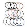 Braided Round Imitation Leather Bracelets Making BJEW-H610-03G-1