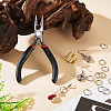 1Pc 5 inch Carbon Steel Chain Nose Pliers for Jewelry Making Supplies TOOL-TADJ0001-08-4