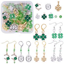 DIY Saint Patrick's Day Earring Making Kit DIY-SZ0009-38