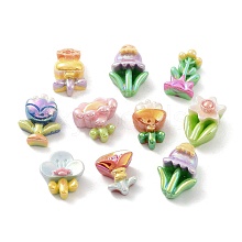 Spring Theme Opaque Resin Decoden Cabochons RESI-D010-06