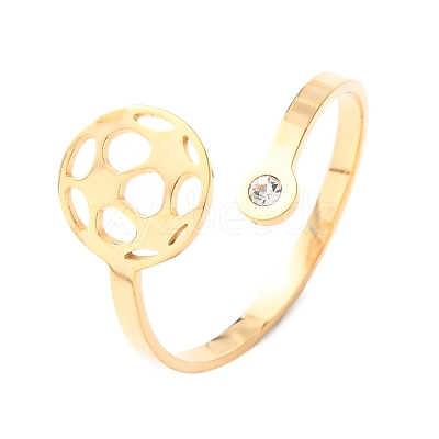 304 Stainless Steel Cuff Open Rings LS-RJEW-D337-01C-G-1