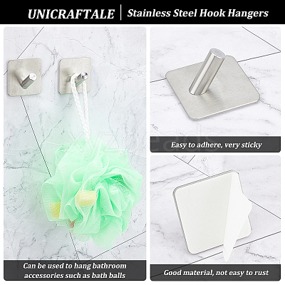 304 Stainless Steel Bathroom Accessories Kit HJEW-UN0001-06-1