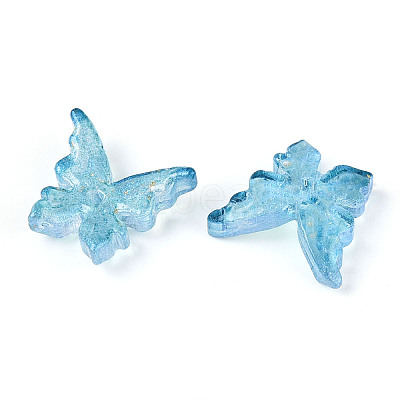 Baking Paint Glass Beads LS-DGLA-T004-04H-1