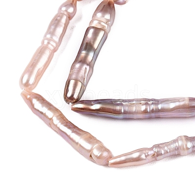 Natural Baroque Pearl Keshi Pearl Beads Strands PEAR-N021-15-02-1