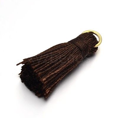 Nylon Tassel Pendant Decorations X-FIND-D015-05G-1
