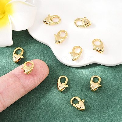SHEGRACE Brass Lobster Claw Clasps XGR0013P-06P-1