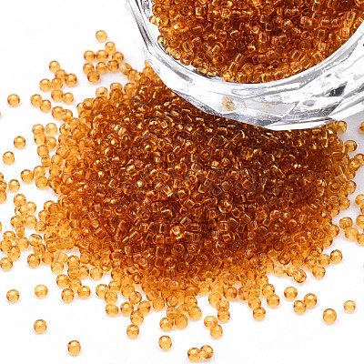 15/0 Transparent Czech Glass Seed Beads SEED-N004-004-01-1