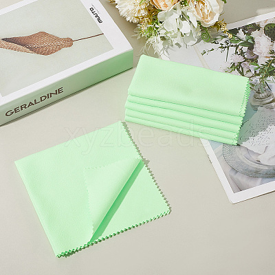 Microfiber Musical Instrument Pipe Cleaning Cloth AJEW-WH20054-053D-1