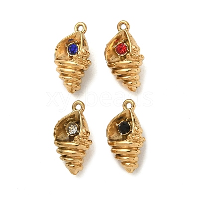 304 Stainless Steel Pendants STAS-F328-04G-1