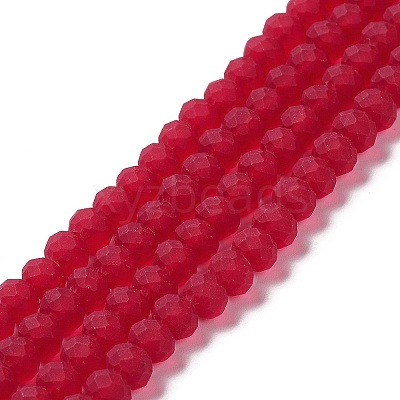 Transparent Glass Beads Strands EGLA-A034-T6mm-MD07-1