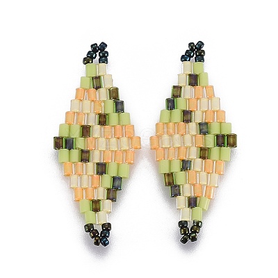MIYUKI & TOHO Handmade Japanese Seed Beads Links SEED-E004-I07-1