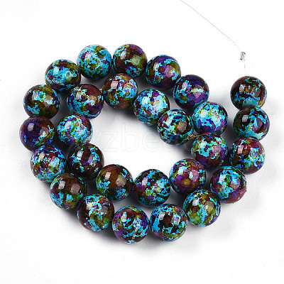 Synthetic Turquoise Beads Strands TURQ-T004-08A-05-1