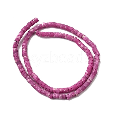 Dyed Synthetic Imperial Jasper Beads Strands G-Z089-A03-M-1