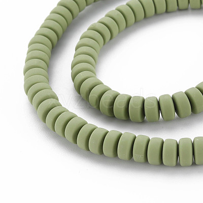 Handmade Polymer Clay Beads Strands CLAY-N008-008-202-1