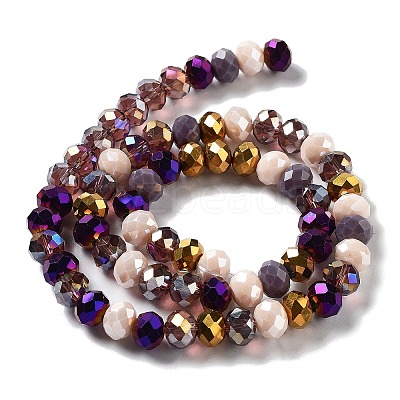 Glass Beads Strands EGLA-A034-M10mm-13-1