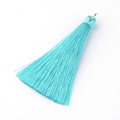 Nylon Thread Tassel Big Pendants Decoration FIND-Q065-A21-1