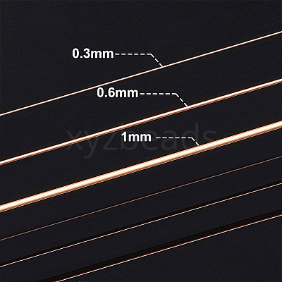 Round Copper Wire for Jewelry Making CWIR-BC0005-03C-1
