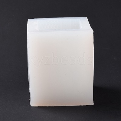 Christmas Theme DIY House Candle Silicone Molds DIY-G049-03-1