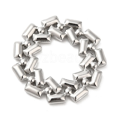 Non-Tarnish 304 Stainless Steel Linking Rings STAS-A085-06P-1