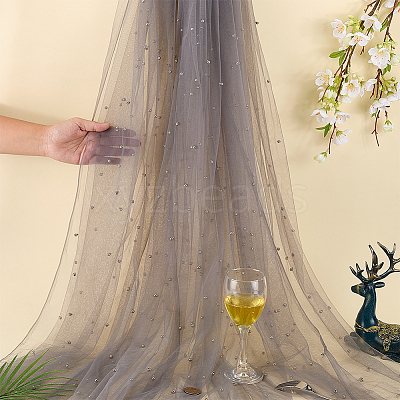 3 Yards Polyester Mesh Fabric DIY-WH0816-169B-1