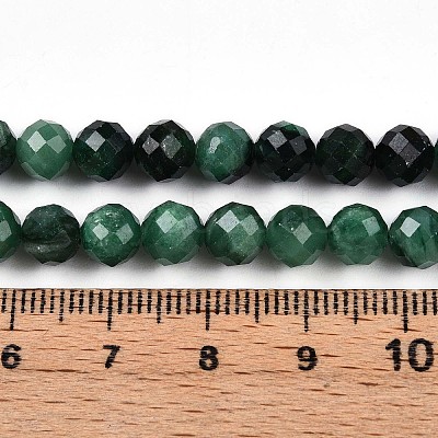 Natural Fuchsite Beads Strands G-T140-20A-1