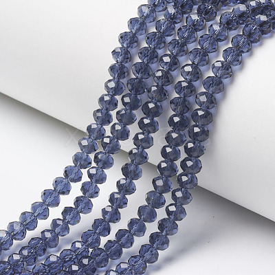 Glass Beads Strands EGLA-A034-T10mm-D12-1