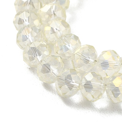 8x5~6.5mm AB Color Plated Electroplate Glass Beads Strands for Jewelry Making X-EGLA-D020-8x5mm-70-1