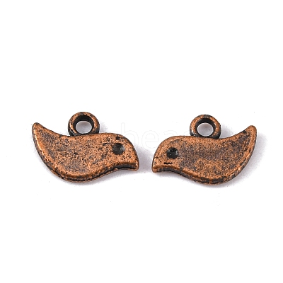 Tibetan Style Alloy Charms TIBEP-A18898-R-FF-1