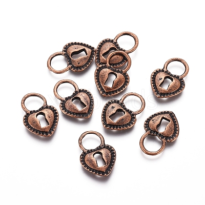 Tibetan Style Alloy Pendants TIBEP-G025-01R-NF-1