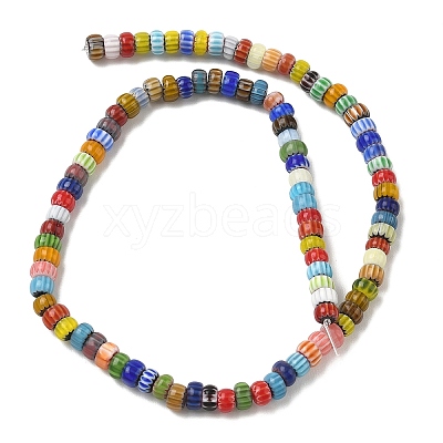Handemade Millefiori Lampwork Beads LAMP-D009-01B-1