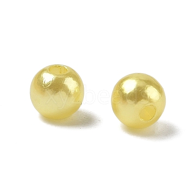 Imitation Pearl Acrylic Beads PL609-6-1