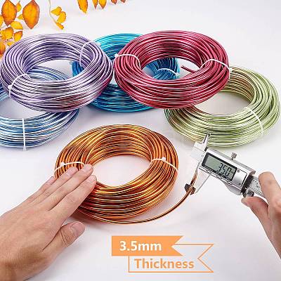 Round Anodized Aluminum Wire AW-BC0007-3.5mm-03-1