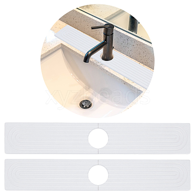 Diatomaceous Earth Bathroom Faucet Mat FIND-WH0139-816B-1