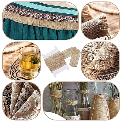 2M Jute Tassel Ribbon OCOR-WH20006-05-1