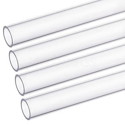 Transparent Acrylic Pipe AJEW-WH0475-51N-1