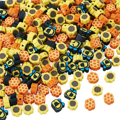 90G Handmade Polymer Clay Beads CLAY-TA0002-06-1