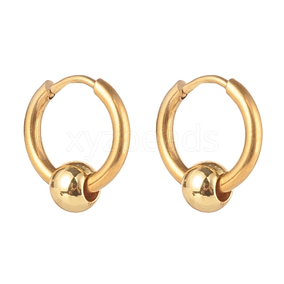 304 Stainless Steel Huggie Hoop Earrings EJEW-JE04555-02-1