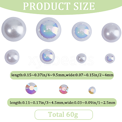 Resin Cabochons RESI-WH0029-14A-1