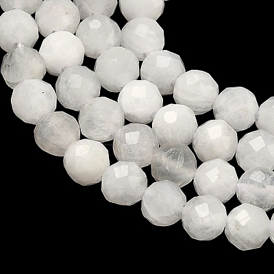 Natural Rainbow Moonstone Beads Strands G-B168-A11-3mm-1